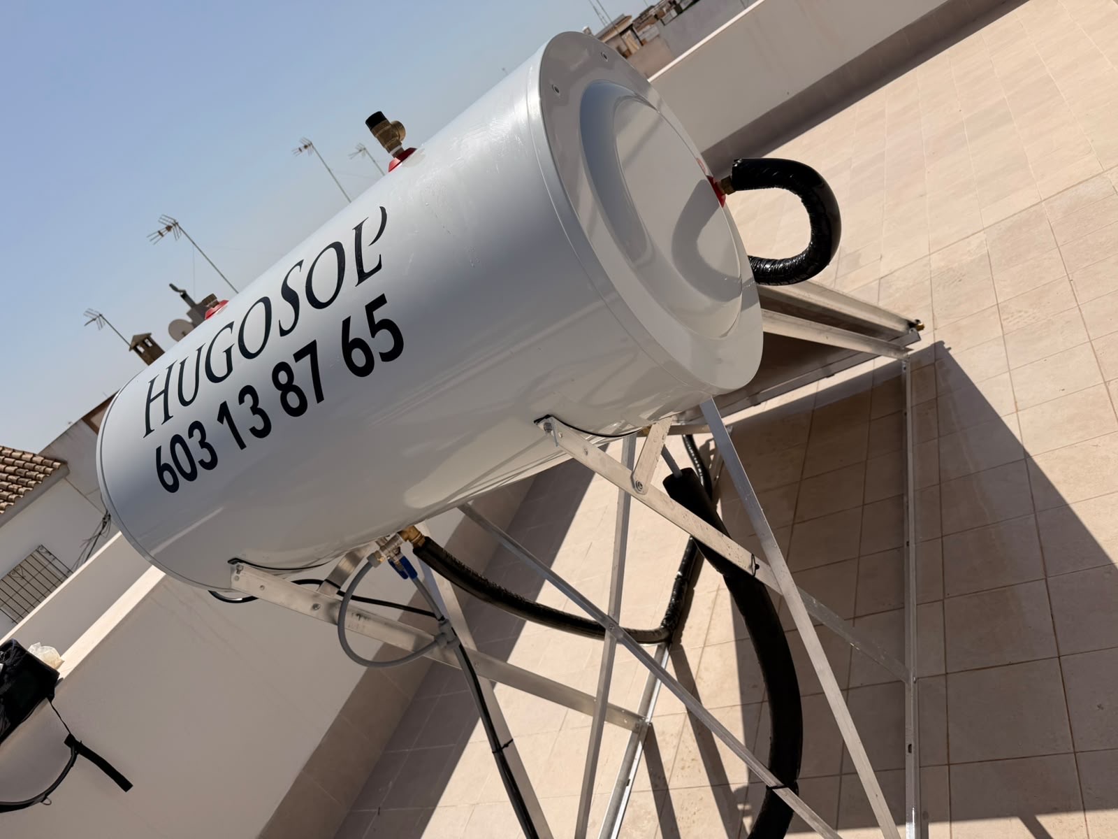 Acumulador solar HUGOSOL